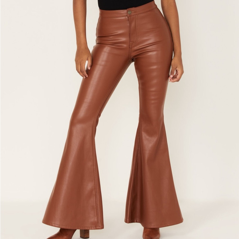 NWT’s Rock Revival faux leather bells